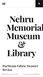 Mobile Screenshot of nehrumemorial.org